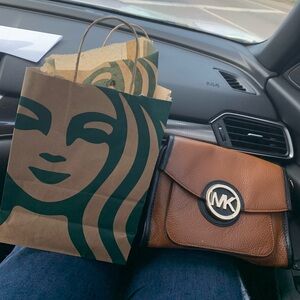 Michael Kors Pebbled Crossbody